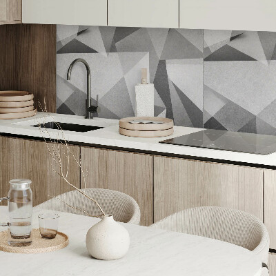 Obdĺžnikový stenový panel Abstraktný geometrický polygónový motív