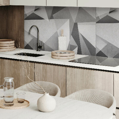 Obdĺžnikový stenový panel Abstraktný geometrický polygónový motív