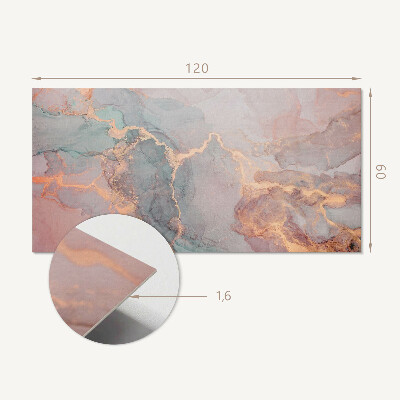 Obdĺžnikový panel na stenu Abstraktný motív živice