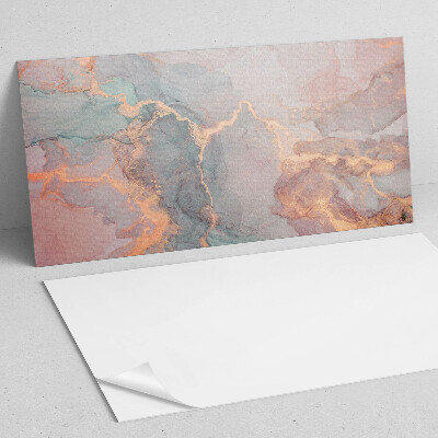 Obdĺžnikový panel na stenu Abstraktný motív živice