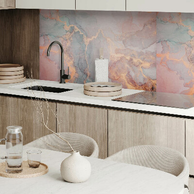 Obdĺžnikový panel na stenu Abstraktný motív živice