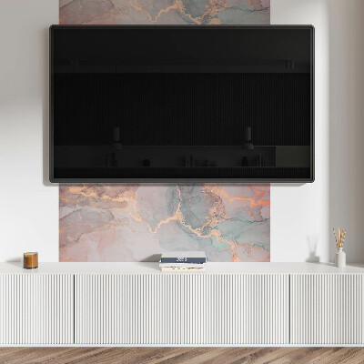 Obdĺžnikový panel na stenu Abstraktný motív živice