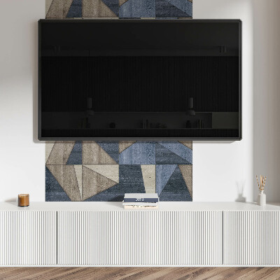 Obdĺžnikový stenový panel Moderný geometrický motív