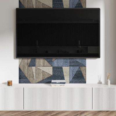 Obdĺžnikový stenový panel Moderný geometrický motív