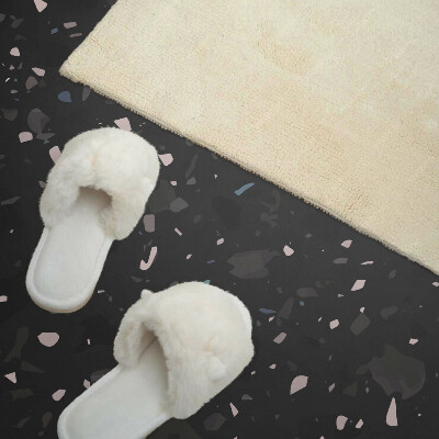 Samolepiaci panel na stenu Terazzový vzor v abstraktných tvaroch