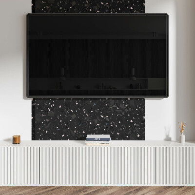 Samolepiaci panel na stenu Terazzový vzor v abstraktných tvaroch