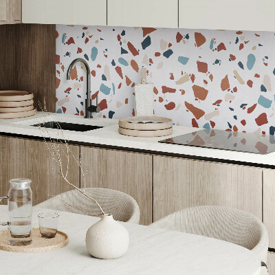 Obdĺžnikový panel na stenu Mozaikový štýl abstrakcie