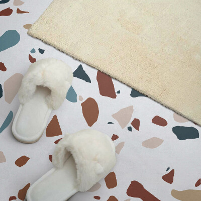 Obdĺžnikový panel na stenu Mozaikový štýl abstrakcie