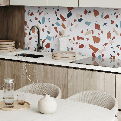 Obdĺžnikový panel na stenu Mozaikový štýl abstrakcie