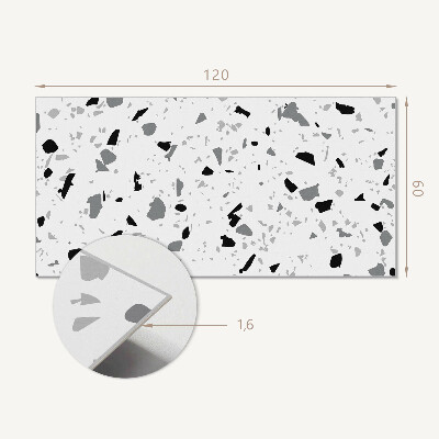 Obdĺžnikový panel na stenu Kamenný vzor v abstraktnom štýle