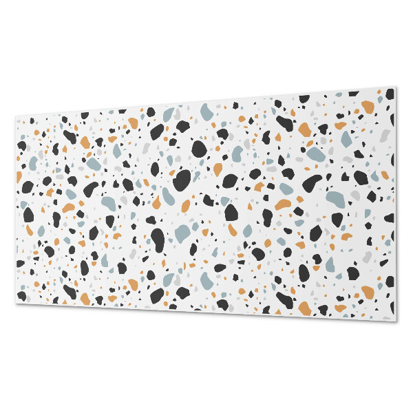 Obdĺžnikový stenový panel Abstraktné škvrny v umeleckom štýle