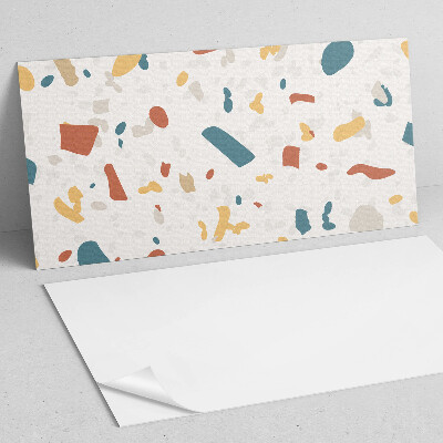 Samolepiaci panel na stenu Abstraktné tvary v dynamickom vzore