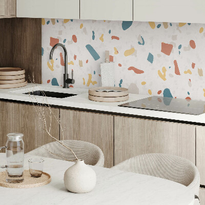 Samolepiaci panel na stenu Abstraktné tvary v dynamickom vzore