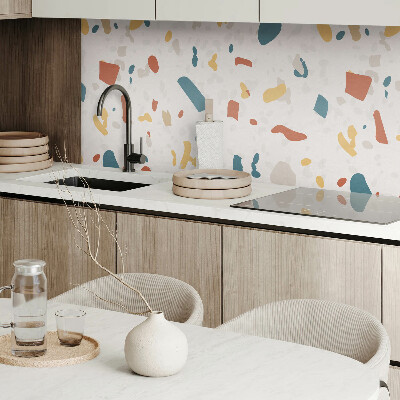 Samolepiaci panel na stenu Abstraktné tvary v dynamickom vzore