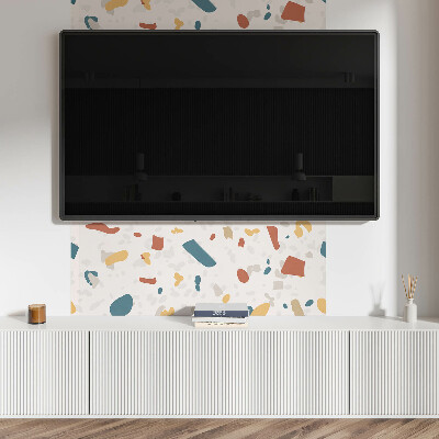 Samolepiaci panel na stenu Abstraktné tvary v dynamickom vzore