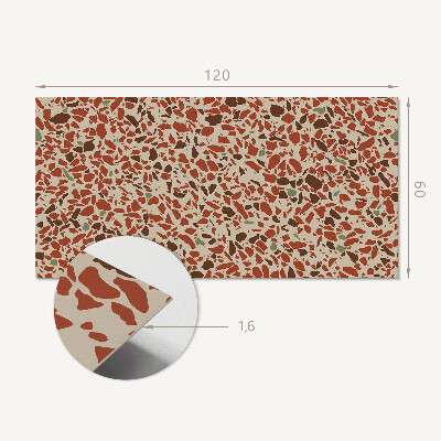 Obdĺžnikový panel na stenu Kamenný vzor v abstraktnom štýle