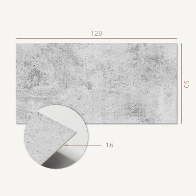 Samolepiaci panel na stenu Textúra surového betónu