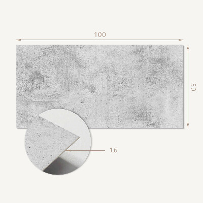 Samolepiaci panel na stenu Textúra surového betónu