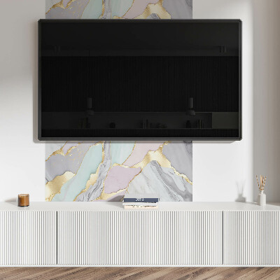 Obdĺžnikový panel na stenu Mramorové abstrakcie v modernom štýle