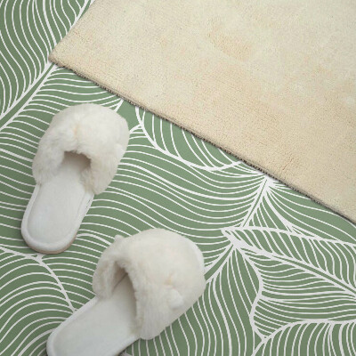 Samolepiaci panel na stenu Listy vo zvlnenom rytme