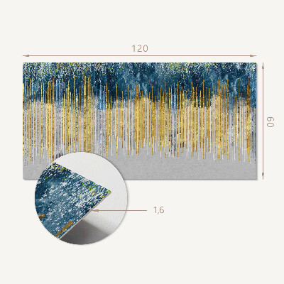 Obdĺžnikový stenový panel Abstraktný motív s čiarami