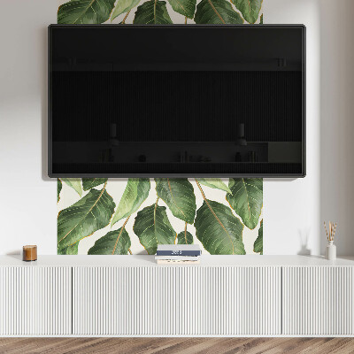 Obdĺžnikový panel na stenu Vzor tropického listu