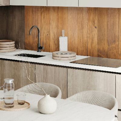 Obdĺžnikový stenový panel Prírodný vzor drevených dosiek