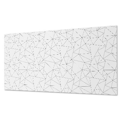 Obdĺžnikový stenový panel Vzor čiary v geometrickej forme