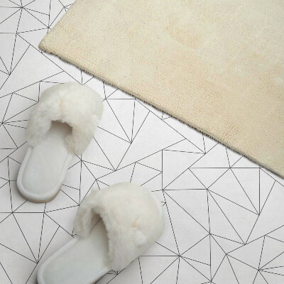 Obdĺžnikový stenový panel Vzor čiary v geometrickej forme