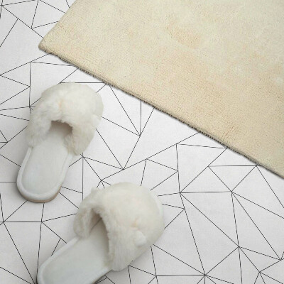 Obdĺžnikový stenový panel Vzor čiary v geometrickej forme