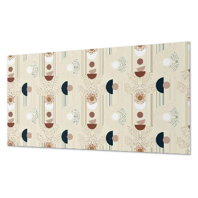 Samolepiaci panel na stenu Geometrický abstraktný motív