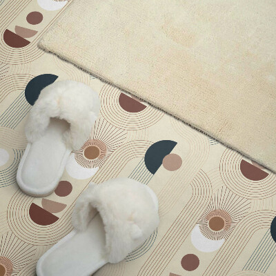 Samolepiaci panel na stenu Geometrický abstraktný motív