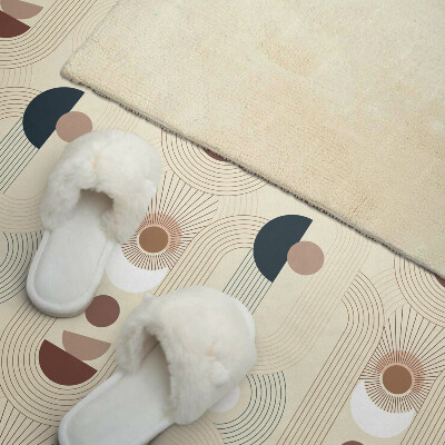 Samolepiaci panel na stenu Geometrický abstraktný motív