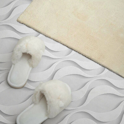 Obdĺžnikový stenový panel Trojrozmerné vlnenie