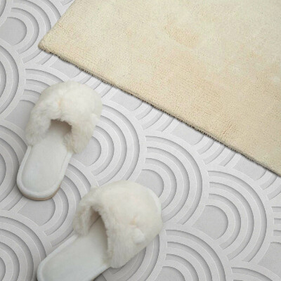 Samolepiaci panel na stenu Vlnité oblúky