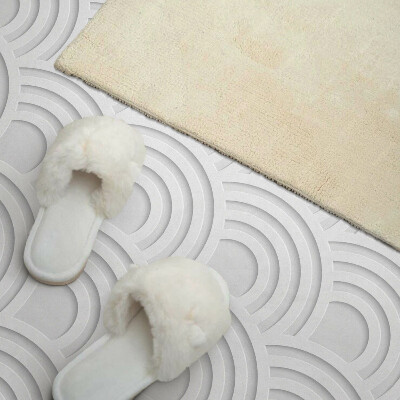 Samolepiaci panel na stenu Vlnité oblúky