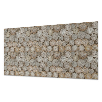 Obdĺžnikový panel na stenu Motív okrúhlej drevenej dózy