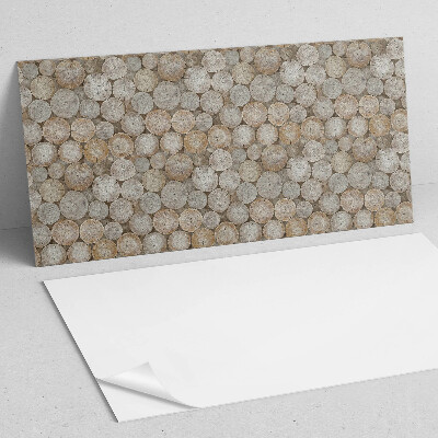 Obdĺžnikový panel na stenu Motív okrúhlej drevenej dózy