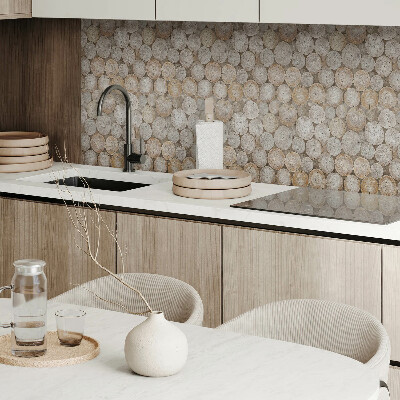 Obdĺžnikový panel na stenu Motív okrúhlej drevenej dózy