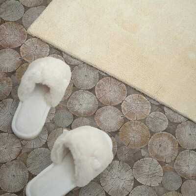 Obdĺžnikový panel na stenu Motív okrúhlej drevenej dózy