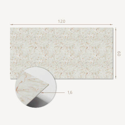 Obdĺžnikový panel na stenu Mramorový vzor v abstraktnom štýle