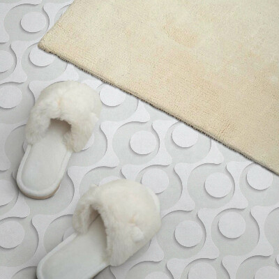 Samolepiaci panel na stenu Vlny s kruhmi