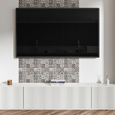 Obdĺžnikový panel na stenu Mozaikové vzory