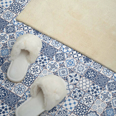 Samolepiaci panel na stenu Mriežkové mozaiky vo farebných vzoroch