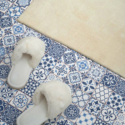 Samolepiaci panel na stenu Mriežkové mozaiky vo farebných vzoroch