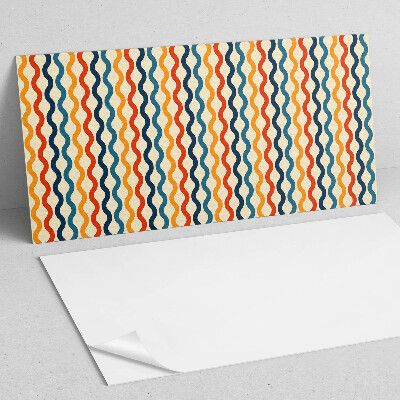 Obdĺžnikový stenový panel Rytmické vlny v harmonickom usporiadaní