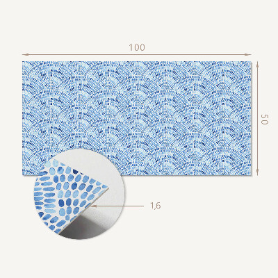 Samolepiaci panel na stenu Grafický motív ventilátora
