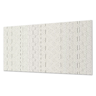 Obdĺžnikový panel na stenu Vlny v jemnom motíve