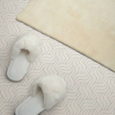 Obdĺžnikový panel na stenu Vlny v jemnom motíve