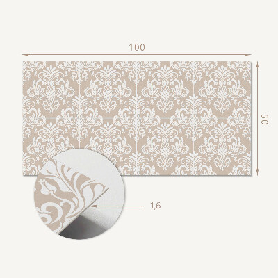 Samolepiaci panel na stenu Štýlový botanický motív